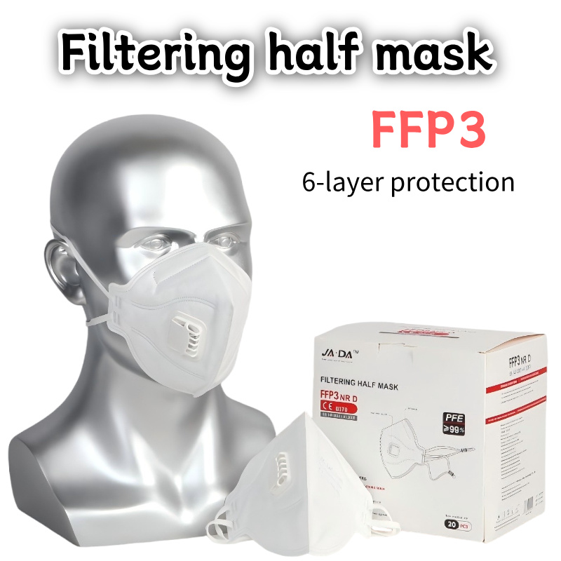 Anti Pollution Mask - 20 قطعة/علبة قناع FFP3 NR قابل