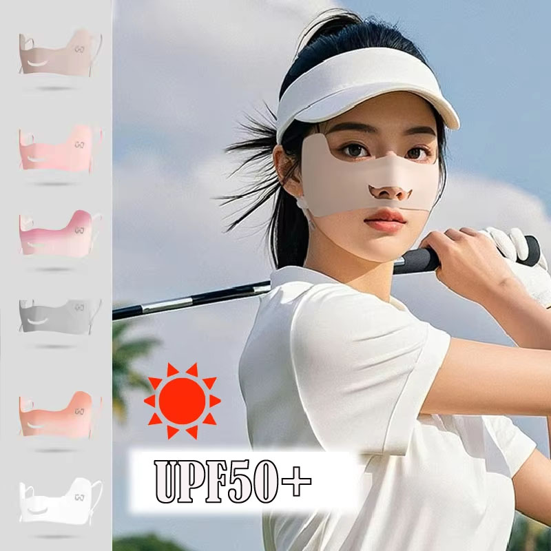 قناع صيفي من الحرير الجليدي قا - مراجعة Sports Mask Breathable وسعره