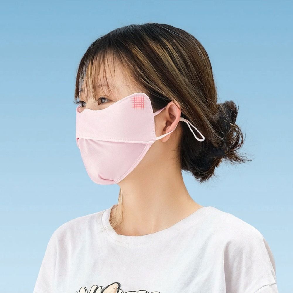 قناع وجه من الحرير الجليدي قاب - مراجعة Sports Mask Breathable وسعره