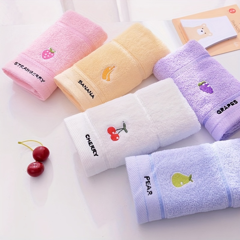 3 مناشف مزينة برسومات فواكه بأ - مراجعة Cloth Face Mask Washable وسعره