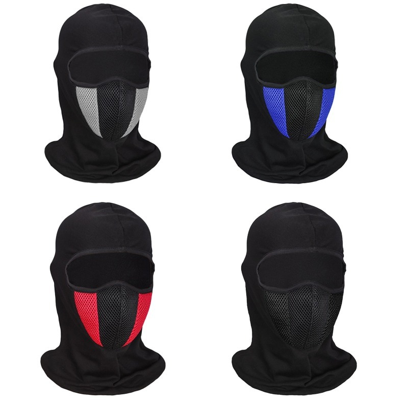 تنفس كامل الوجه قناع دراجة نار - مراجعة Sports Mask Breathable وسعره