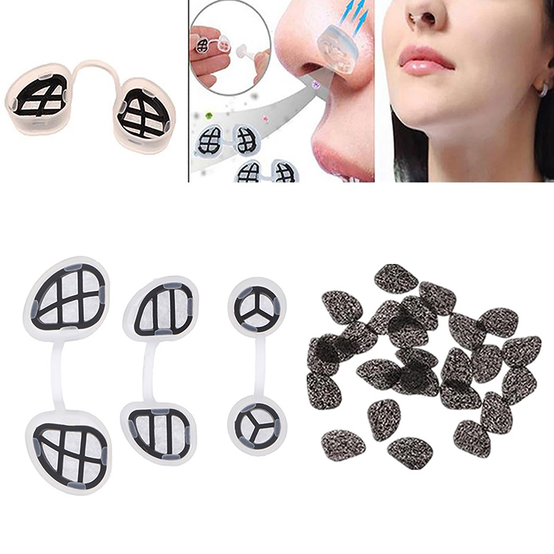 1 قطعة مرشحات الأنف غير مرئية  - مراجعة Anti Pollution Mask وسعره