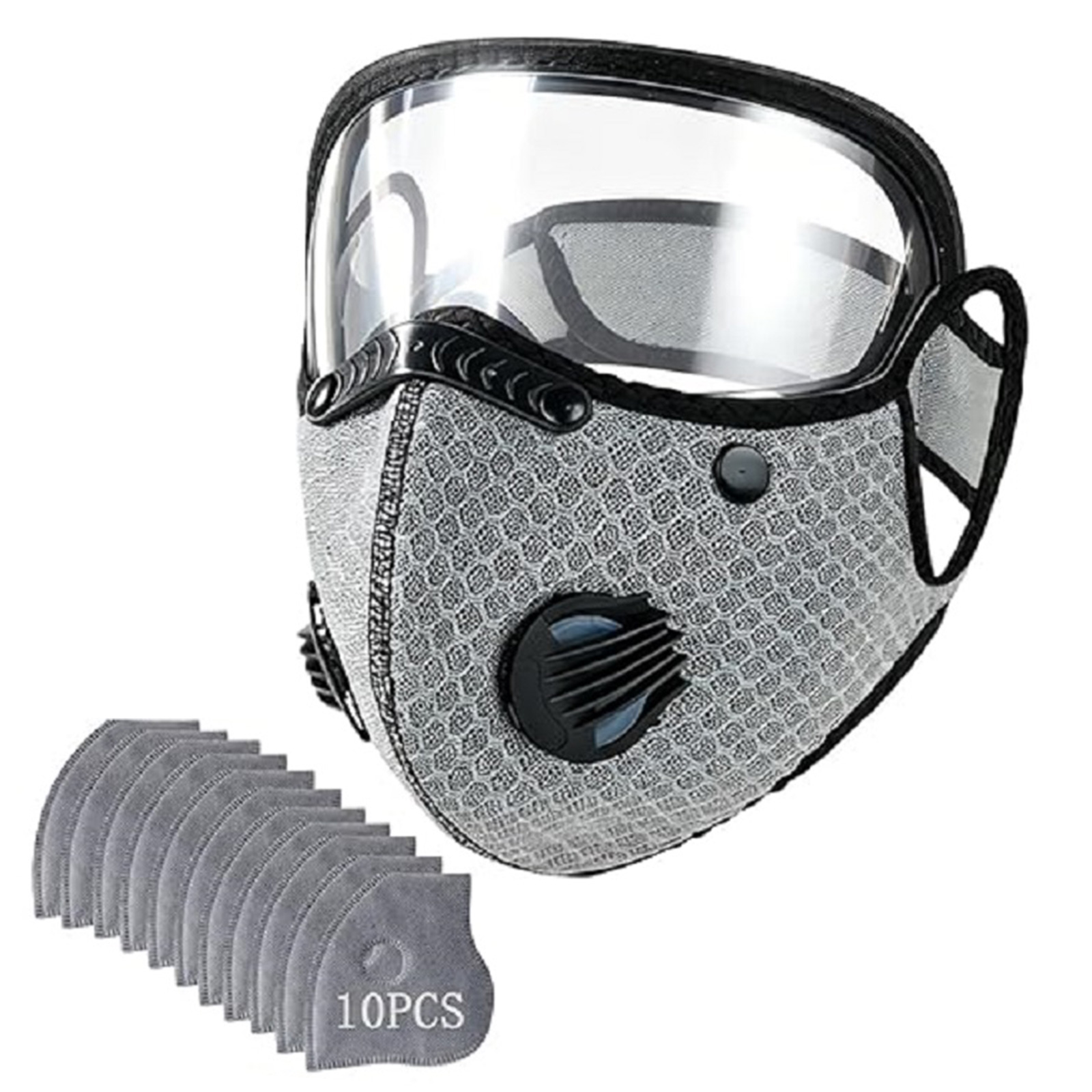 قناع غبار بفلتر كربوني قابل لإ - مراجعة Kn95 Respirator Mask وسعره